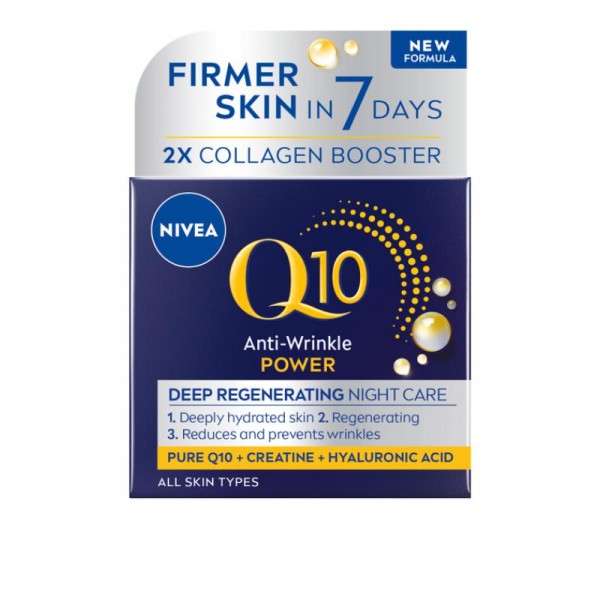 CREMA NIVEA ANTIARRUGAS Q-10 NOCHE 50 ML.