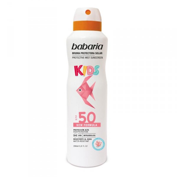 BRUMA SOLAR BABARIA INFANTIL FP50 200 ML.