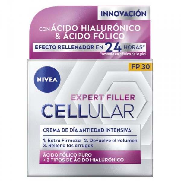 CREMA NIVEA ANTIEDAD CELLULAR EXPERT FILLER DIA F30 50 ML.