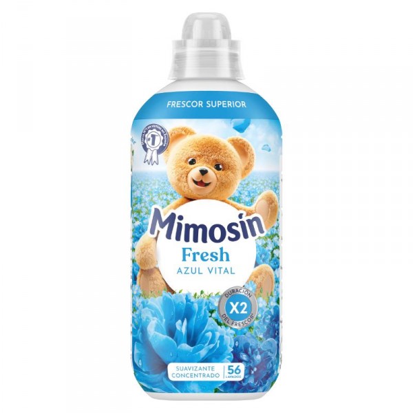 SUAVIZANTE MIMOSIN AZUL VITAL 56 DOSIS.