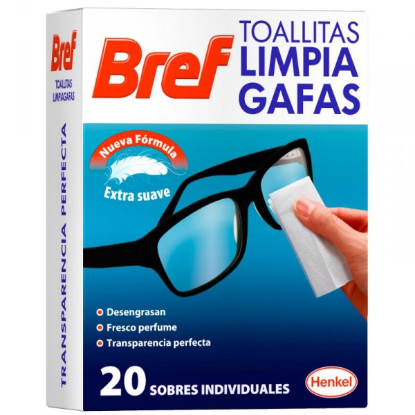 LupaOnline  TOALLITA LIMPIA-GAFAS BREF 20S