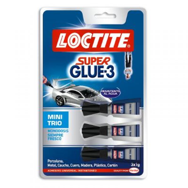 MINI TRIO LOCTITE 3 X 1 GR