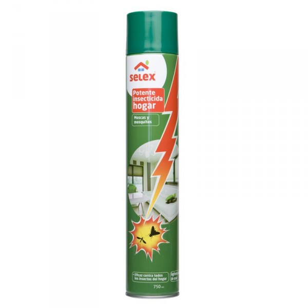 INSECTICIDA SELEX HOGAR 750 ML.