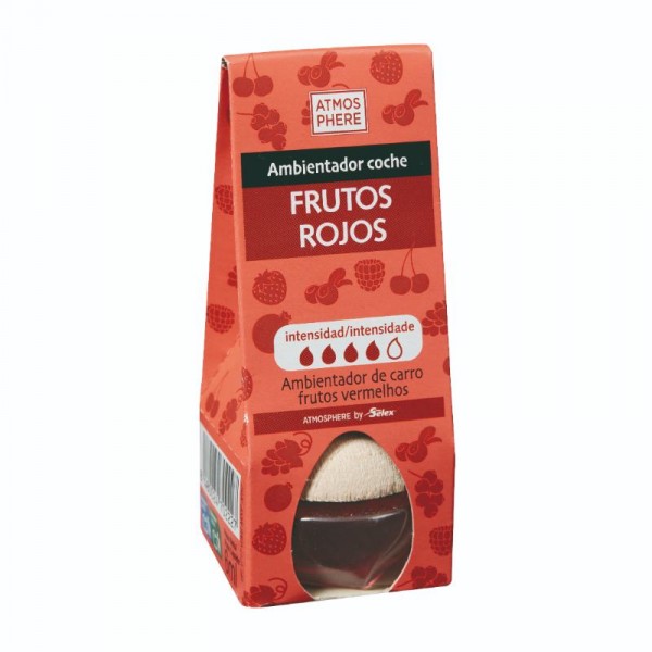 AMBIENTADOR ATMOSPHERE COCHE FRUTOS ROJOS 6 ML