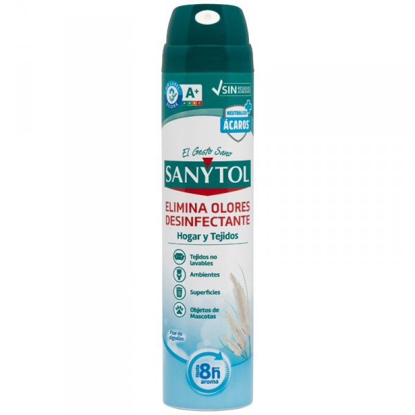 AMBIENTADOR SANYTOL HOGAR Y TEJIDOS 300 ML.