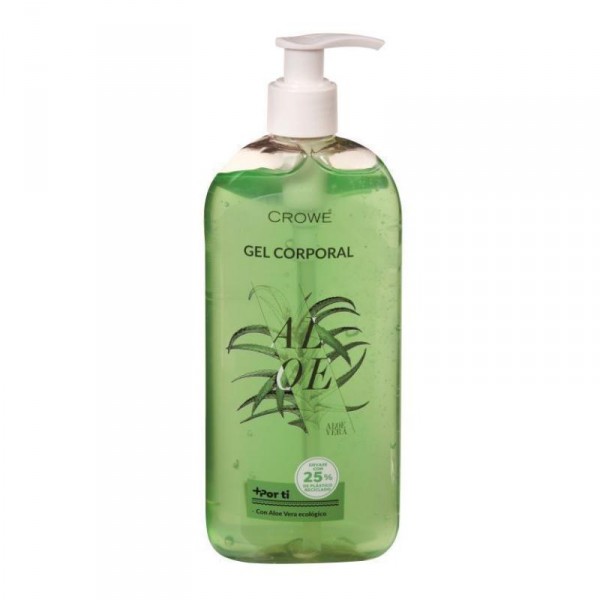 GEL CROWE CORPORAL ALOE VERA ECOLOGICO 400 ML.