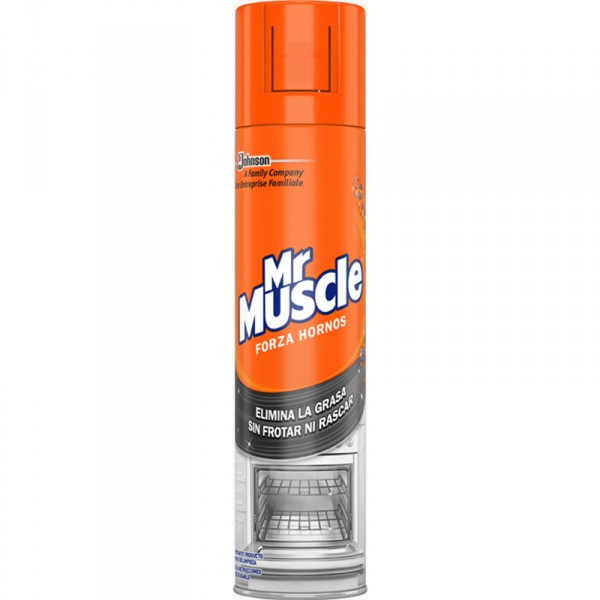 LIMPIADOR MR.MUSCLE FORZA HORNO 300 ML.