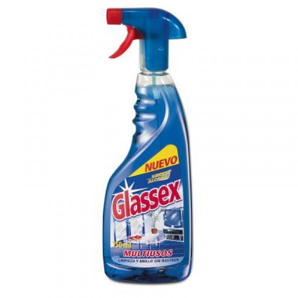 LIMPIADOR GLASSEX PISTOLA 750 ML.