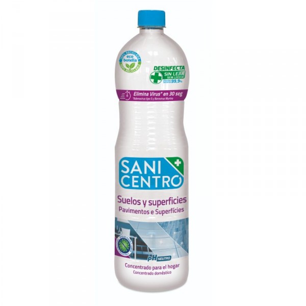 LIMPIADOR SANICENTRO SUELOS Y SUPERFICIES 1,5 LT.S