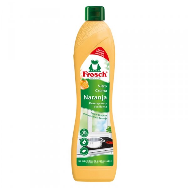 LIMPIADOR FROSCH VITRO NARANJA 500 ML.