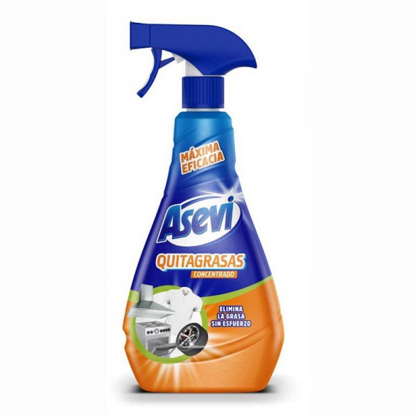 QUITAGRASA ASEVI PISTOLA 750 ML.