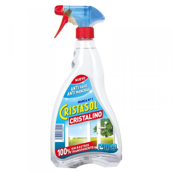 LIMPIACRISTALES CRISTASOL CRISTALINO PISTOLA 750 ML.