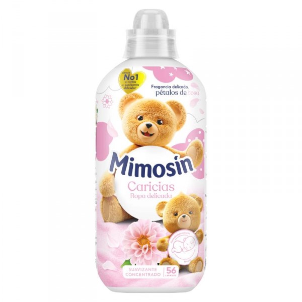 SUAVIZANTE MIMOSIN CARICIAS ROPA DELICADA 56 DOSIS