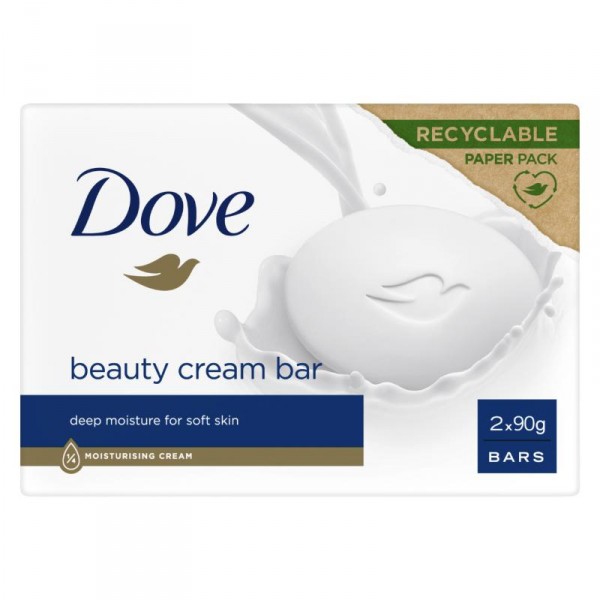 JABON DOVE TOCADOR PACK 2 UNDS X 90 GRS