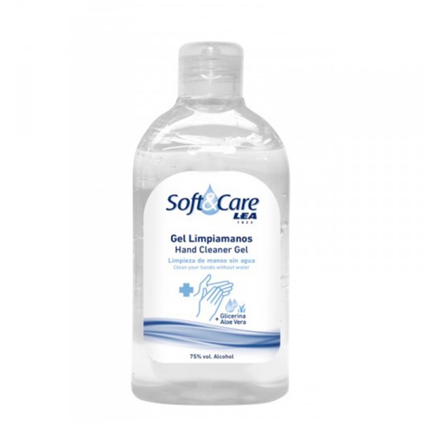 GEL LIMPIAMANOS LEA SOFT&CARE 500ML