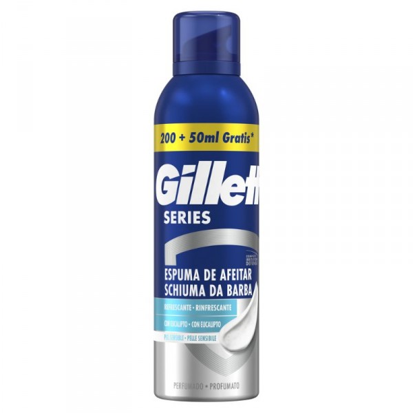 ESPUMA AFEITAR GILLETTE SERIES COOL 200+50 ML