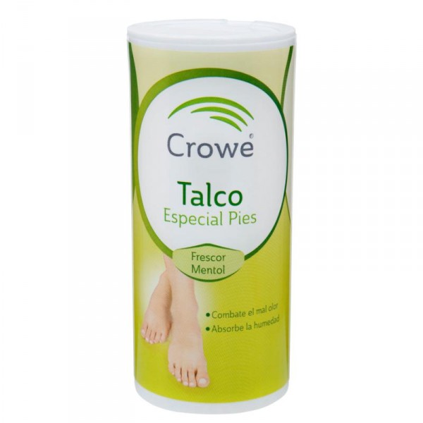 DESODORANTE CROWE PIES ANTITRANSPIRANTE POLVO 100 GRS