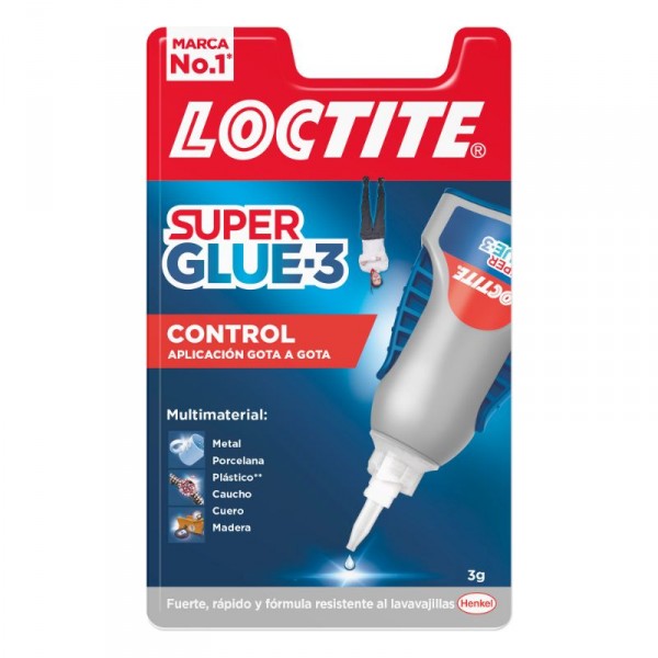 ADHESIVO SUPER GLUE CONTROL LIQUIDO 3 GRS