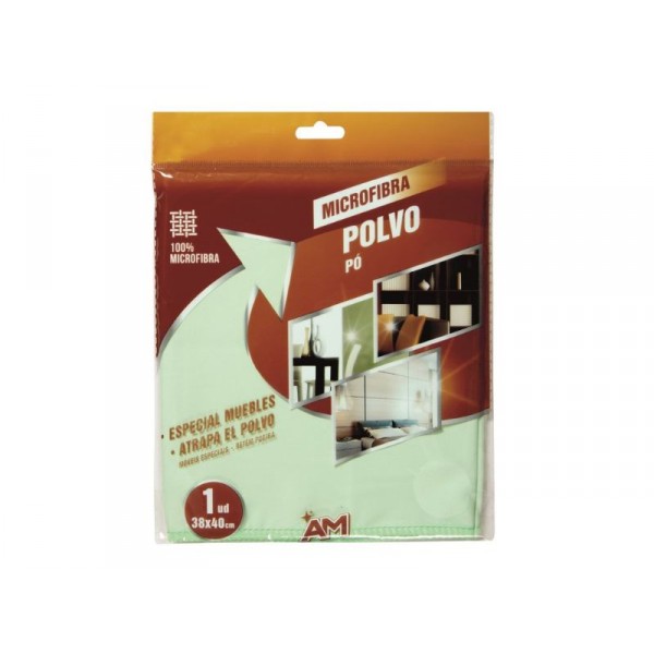 BAYETA MICROFIBRA POLVO 38X40