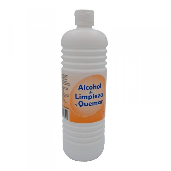 ALCOHOL DE LIMPIEZA Y QUEMAR 1 LITRO