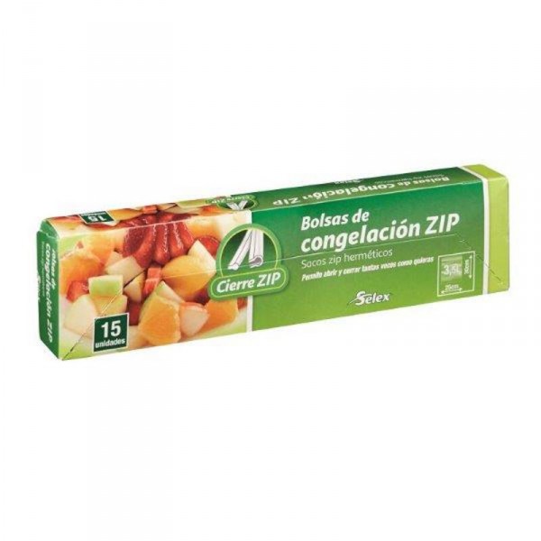 BOLSA SELEX ZIP 15 UNDS