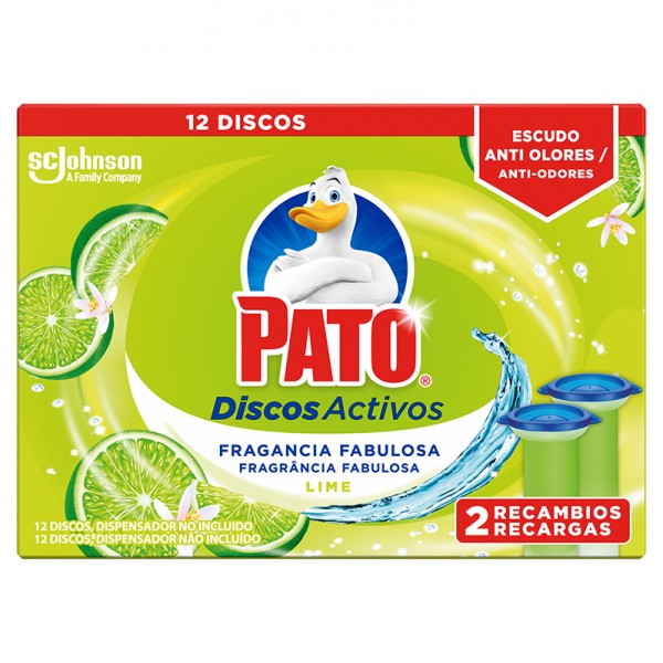 PATO DISCOS ACTIVOS LIMA FRESCA DOBLE RECAMBIO