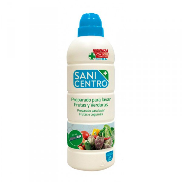 HIGIENIZANTE SANICENTRO FRUTAS Y VERDURAS 750 ML.