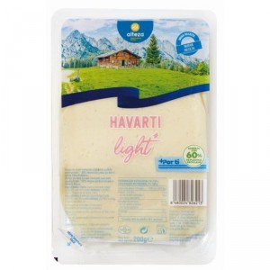 QUESO ALTEZA HAVARTI LIGHT LONCHAS 200 GRS