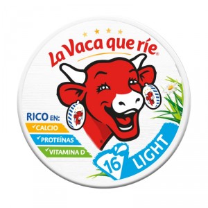 QUESO LA VACA QUE RIE LIGHT 16 PORCIONES 250 GRS