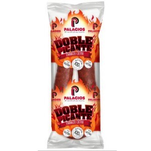 CHORIZO PALACIOS EXTRA DOBLE PICANTE 250 GRS