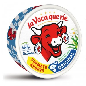 QUESO LA VACA QUE RIE 24 PORCIONES 375 GRS