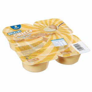NATILLA ALTEZA VAINILLA CON GALLETA PACK 4 UNDS X 125 GRS
