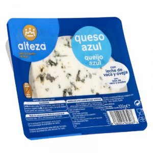 QUESO ALTEZA AZUL CUÑA 100 GRS