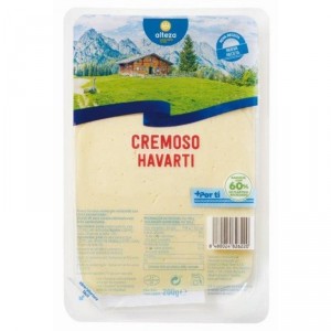 QUESO ALTEZA HAVARTI LONCHAS 200 GRS