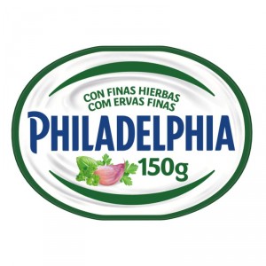 PHILADELPHIA CON FINAS HIERBAS 150 GRS