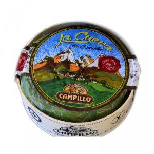 QUESO AZUL HOJAS LA CUEVA DE CAMPILLO 450 GRS