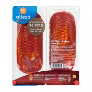CHORIZO ALTEZA EXTRA PACK 2 UNDS X 90 GRS