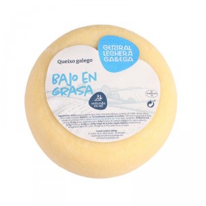 QUESO LIGHT REDUCIDO EN SAL CENTRAL LECHERA GALLEGA 600 GR