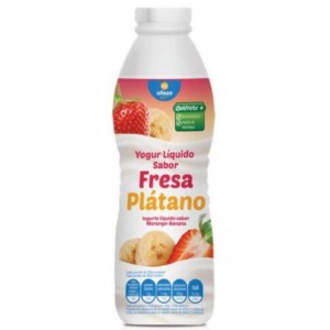 YOGUR ALTEZA LIQUIDO FRESA/PLATANO 1 LT.