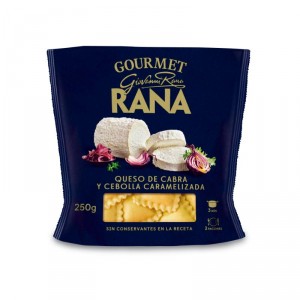 GIRASOLI RANA GOURMET QUESO CABRA&CEBOLLA CARAMELIZADA 250GR