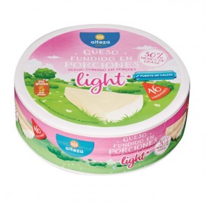 QUESO ALTEZA LIGHT PORCIONES 16 UNDS 250 GRS