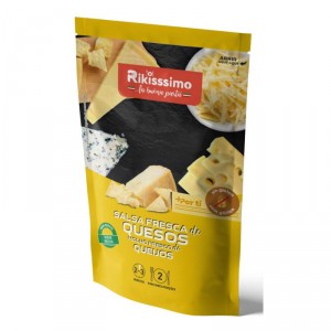 SALSA RIKKISSIMO FRESCA DE QUESOS 180 GRS