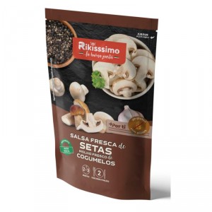 SALSA RIKKISSIMO FRESCA DE SETAS 180 GRS