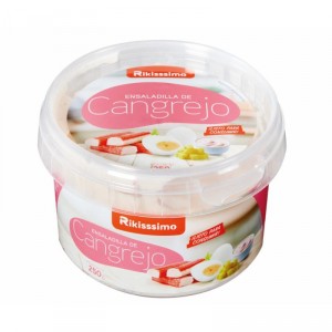 ENSALADILLA RIKISSSIMO CANGREJO REFRIGERADA 250 GRS.