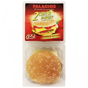 CHEESE BURGER PALACIOS 250 GRS.