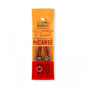 CHORIZO SARTA IGP RIOJANO LA GLORIA RIOJANA PICANTE 280 GRS.