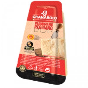 QUESO PARMIGIANO REGGIANO DOP GRANAROLO CUÑA 200 GRS.