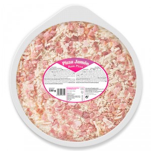 PIZZA PALACIOS JAMON QUESO 330 GRS.