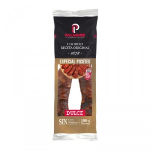 CHORIZO PALACIOS ESPECIAL PICOTEO DULCE 425 GRS.