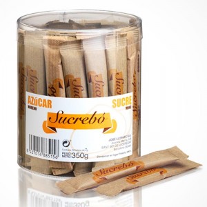 AZUCAR SUCREBO MORENO STICKS 350 GRS.